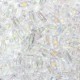 Miyuki quarter tila 5x1.2mm beads - Crystal ab QTL-250